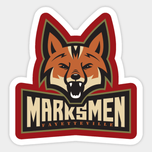 Fayetteville Marksmen Sticker